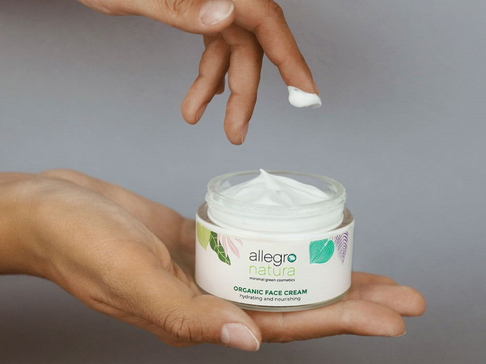 Creme de Rosto Biológico Hidratante e Nutritivo