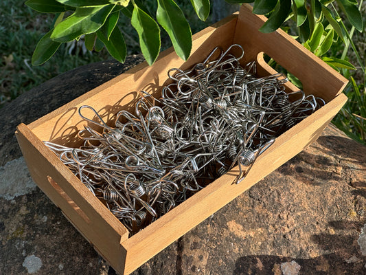 Molas para Roupa em Aço Inoxidável (Pack 5 unidades)