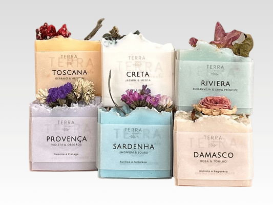 Sabonete de banho da coleção JARDINS DO MEDITERRÂNEO - 120g