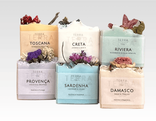 Sabonete de banho da coleção JARDINS DO MEDITERRÂNEO - 120g