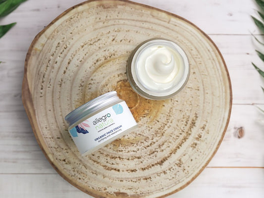 Creme de Rosto Biológico Purificante e Reequilibrante